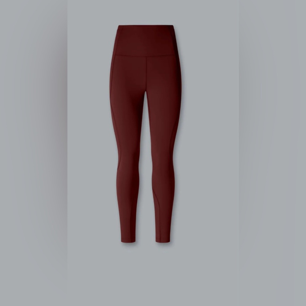 LNDR Limitless, High Rise, 7/8 Leggings in Rust (Sz XS)